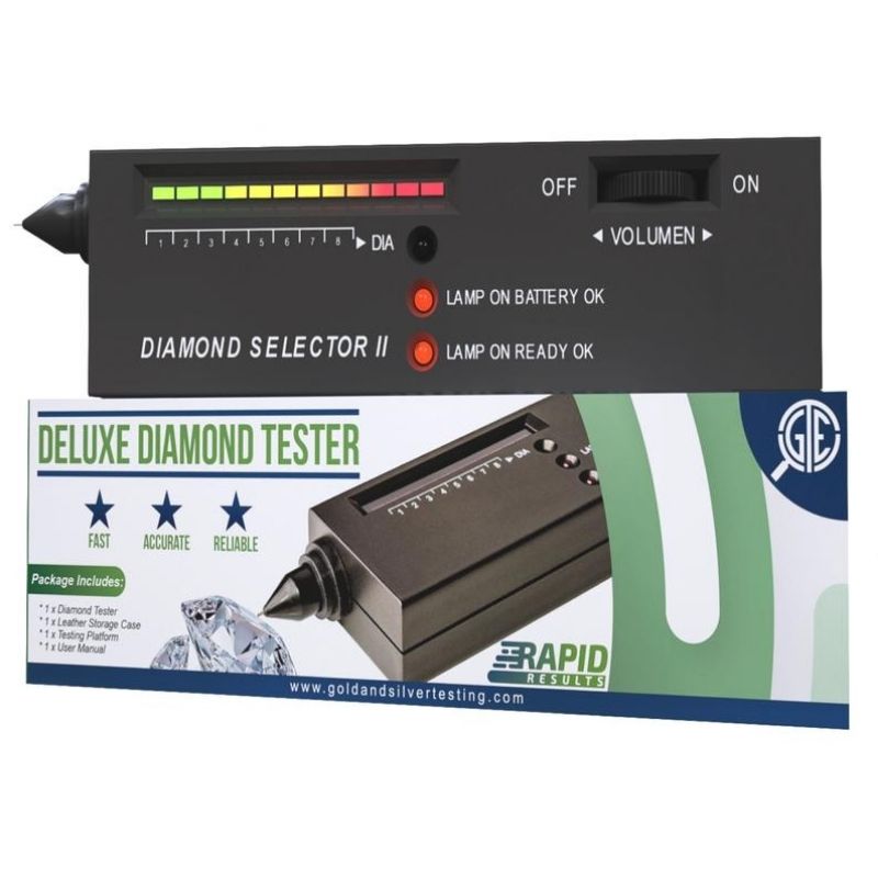 GTE Deluxe Diamond & Gemstone Analyzer Tester for Moissanites